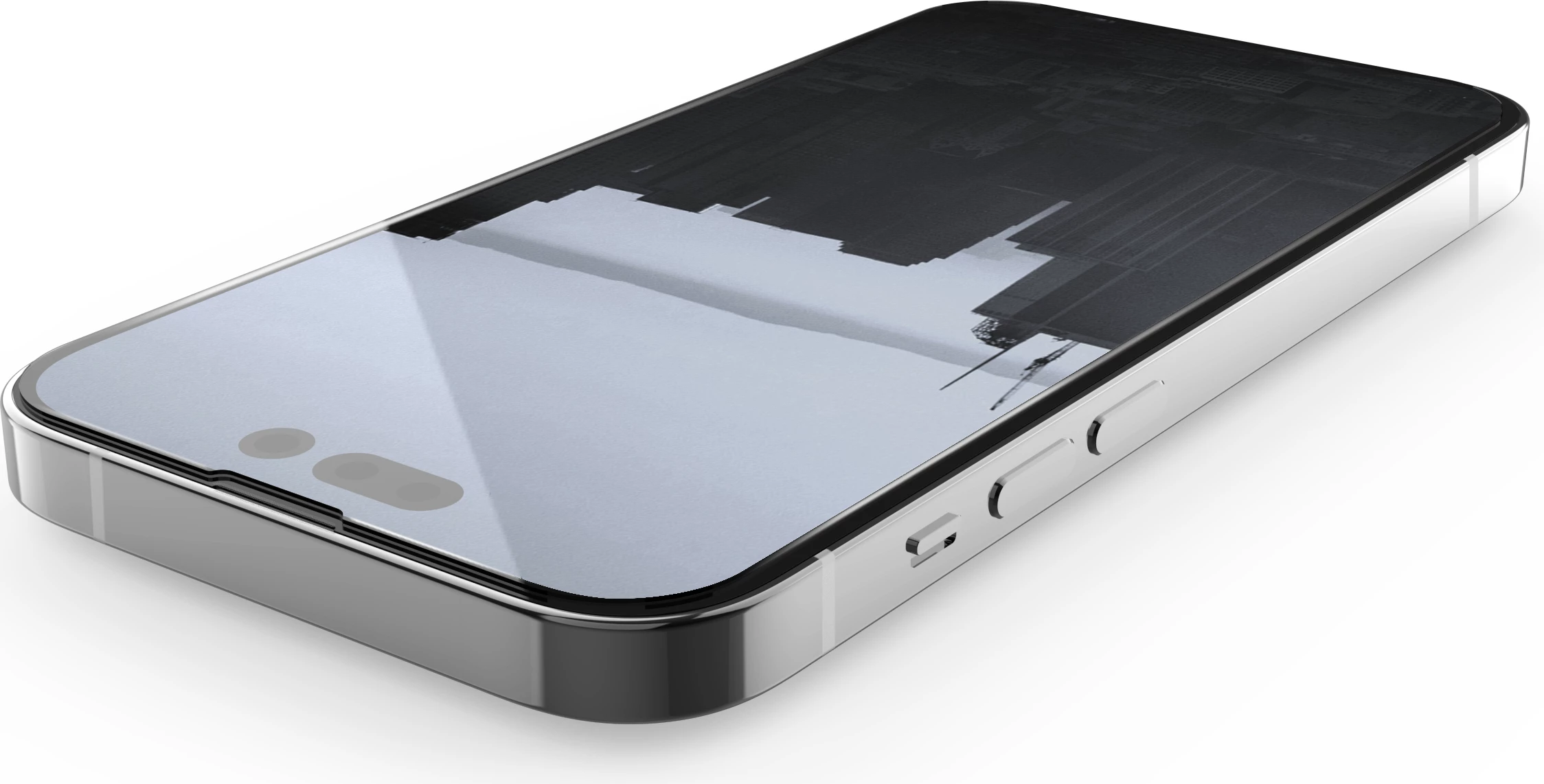 Xham mbrojtës Raptic X-Doria Full Glass për iPhone 14 Pro, transparent
