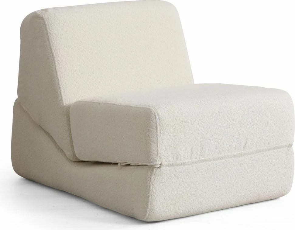 Krevat-karrige një vendësh, Atelier del Sofa, Origami Convertable, e bardhë
