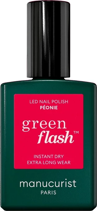 Llak për thonj për femra Manucurist Green Flash Peony, 15ml