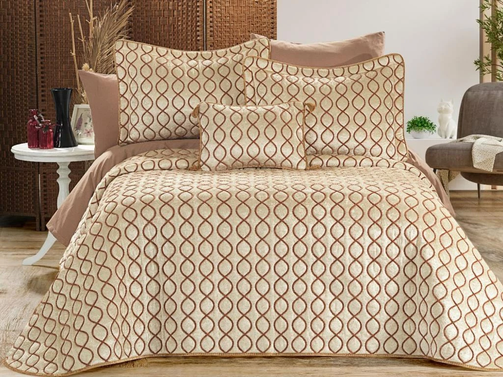 Set mbulesë dysheku dopio, L'essentiel Brillance, ngjyrë gur