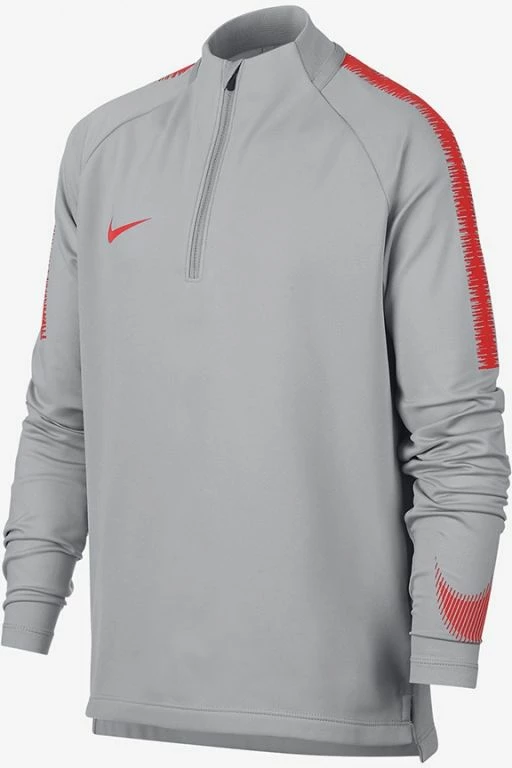 Fanellë futbolli për fëmijë Nike Dry Squad Dril Top 18 Junior, gri