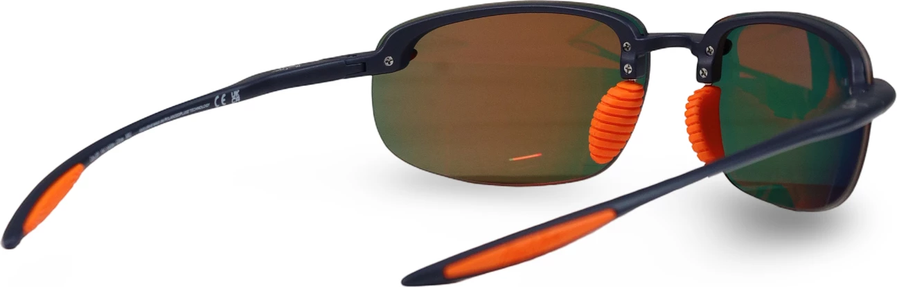 Syze dielli Maui Jim Hookipa Ultra RM676-03A për meshkuj, portokallta [Madhësia: 63]