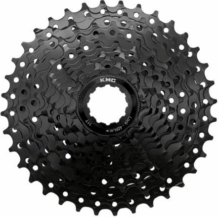 Kasetë biçiklete KMC, e zezë