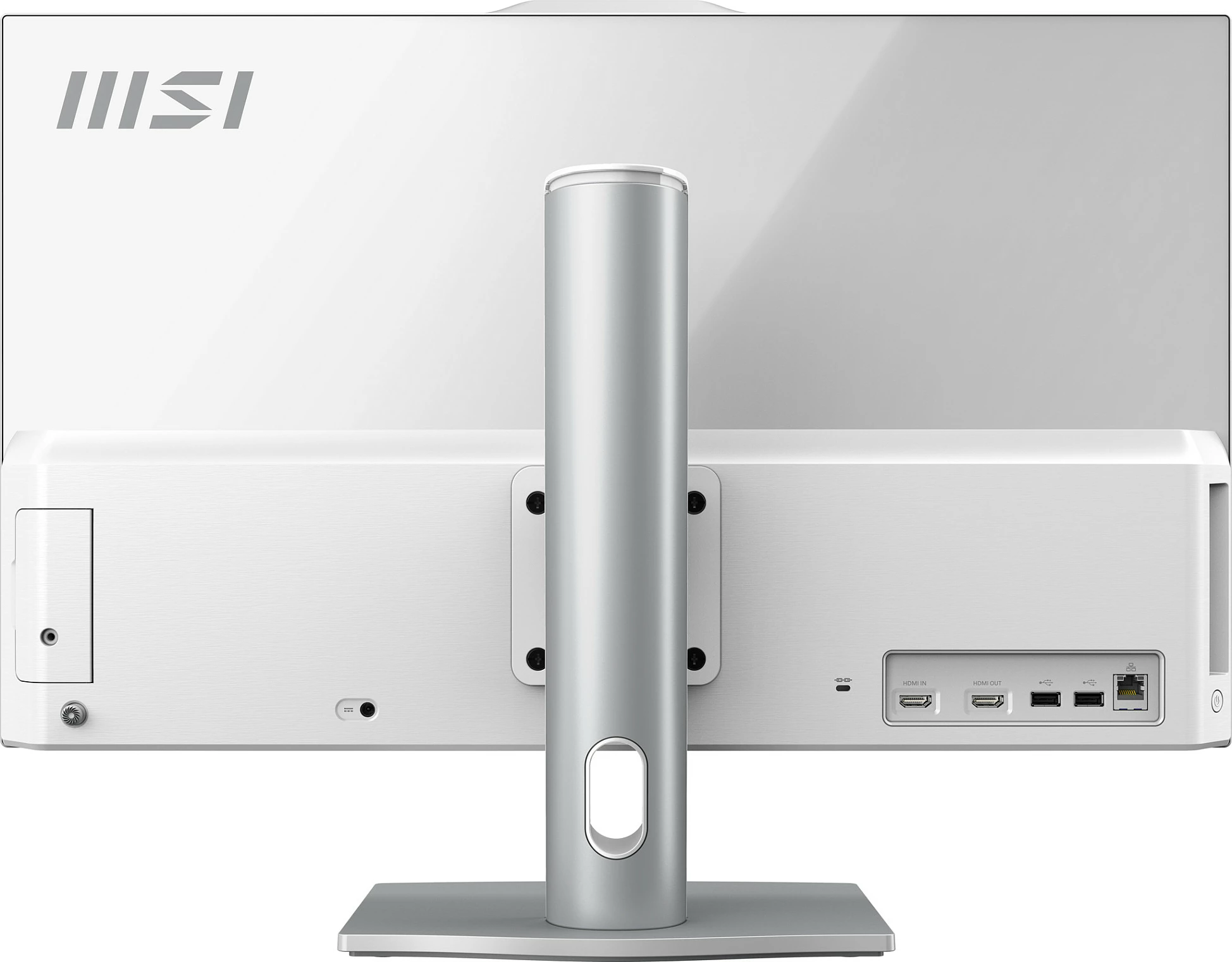 Kompjuter All-in-One MSI Modern AM242P 1M-1873AT, 23.8" FHD, Intel Core 3, 16GB RAM, 256GB SSD, Windows 11 Home, i bardhë/argjendtë