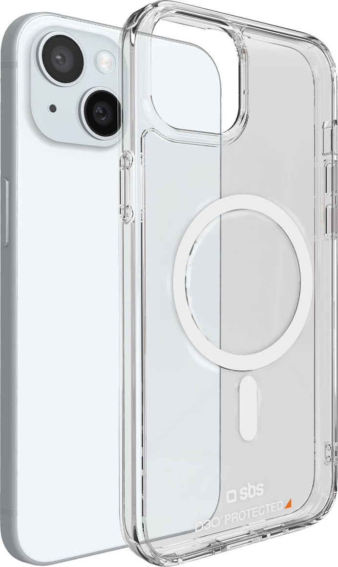 Mbështjellës SBS D3O MagSafe për iPhone 14/13, Transparent