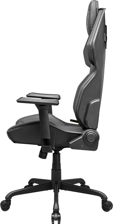 Karrige gaming COUGAR HOTROD, mbështetëse duarsh 3D, shtrirje 150°, deri 136 kg, e zezë