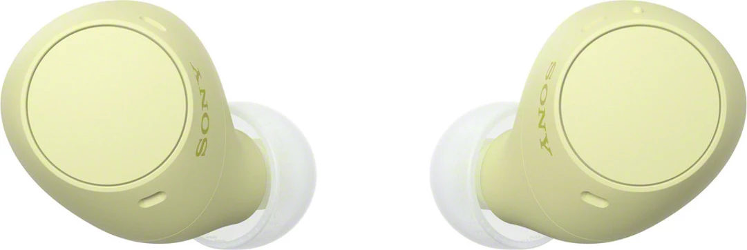 Kufje Sony WF-C510, 11+11 orë bateri, multipoint, DSEE, ambient sound, Yellow