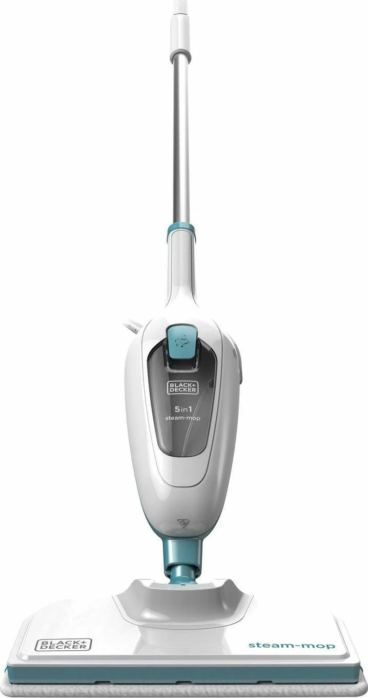 Mop me avull 5-në-1 Black+Decker FSMH13E5 1300W 0.38L kabllo 6m, i bardhë, set me aksesorë
