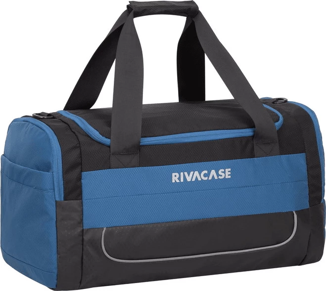 çantë sportive e palosshme RIVACASE 5235 Mercantour 30L, 480×280×260 mm, zi/blu