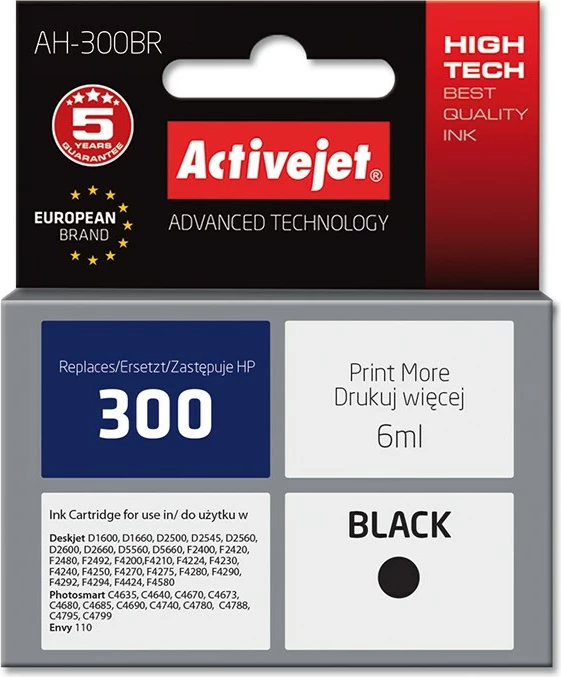 Ngjyrë zëvendësuese Activejet AH-300BR për printer HP, 6 ml