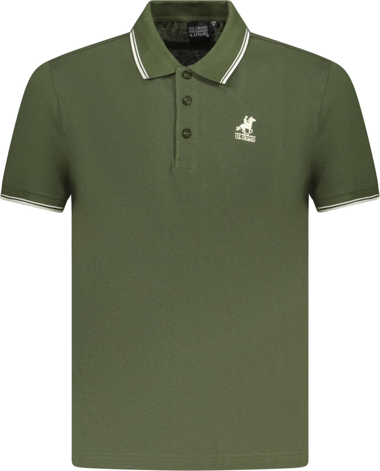 Maicë polo për meshkuj U.S. GRAND POLO, e gjelbër