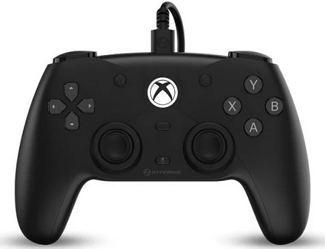 Kontroller lojërash Hyperkin Competitor, USB me kabllo, për Xbox Series X/S, i zi