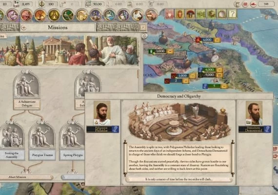 Imperator: Rome - Magna Graecia Content Pack DLC EN/DE/FR/RU/ZH/ES Global