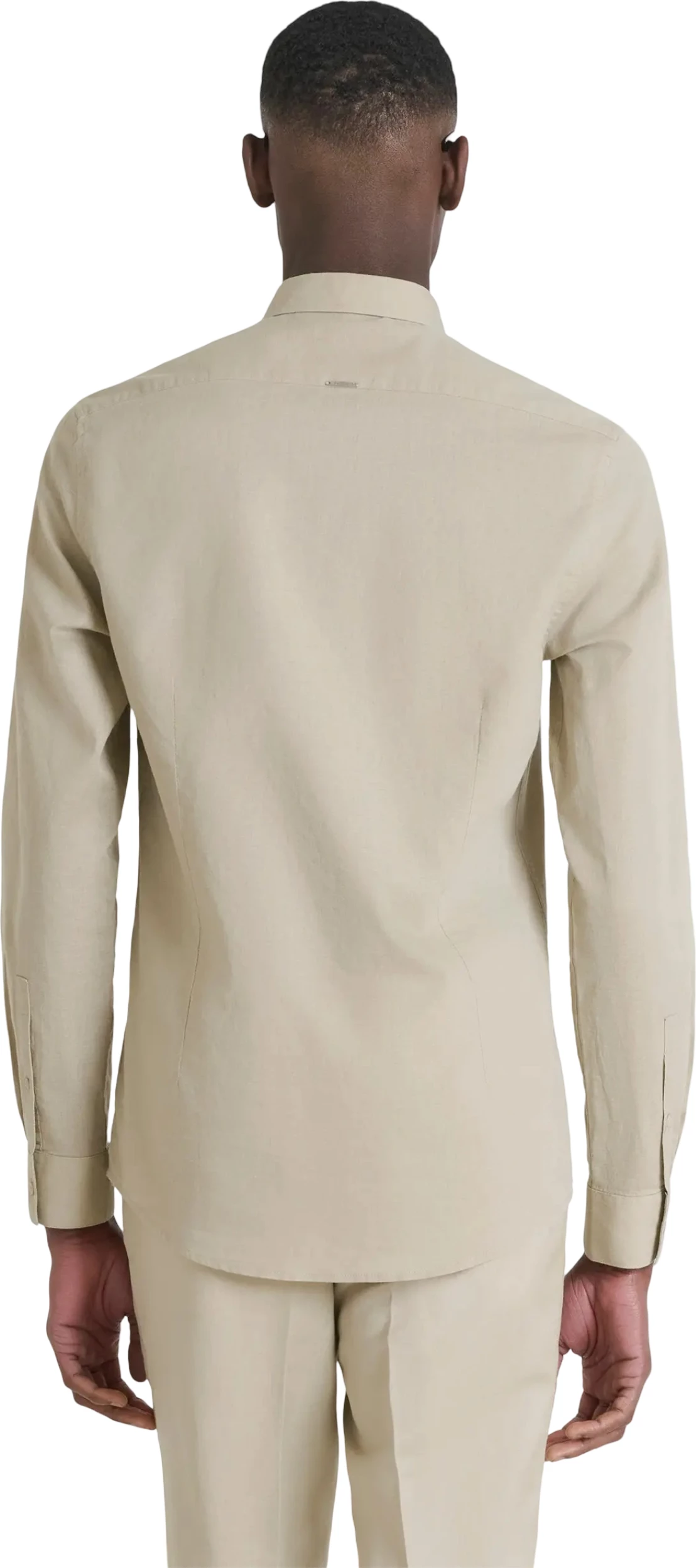 Këmishë për meshkuj Antony Morato Alicante Slim Fit MMSL00759-FA401074, bezhë [Madhësia: XXL]