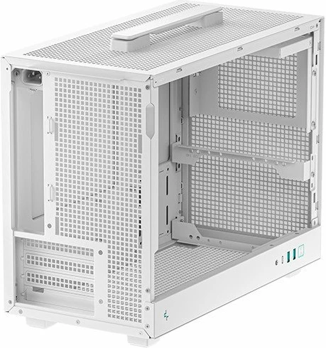 Kasë Deepcool CH160 Plus (R-CH160-WHNGM0-G) SFF Mini-ITX/uATX, USB-C, e bardhë