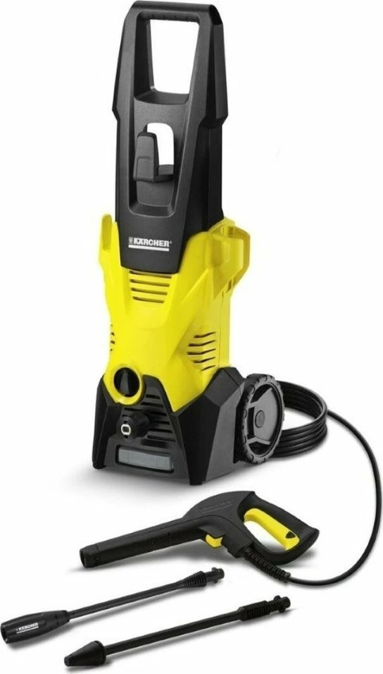 Larës me presion Karcher K 3 1.601-888.0, 120 bar, 1.6 kW, zorrë 6 m, i verdhë/zi