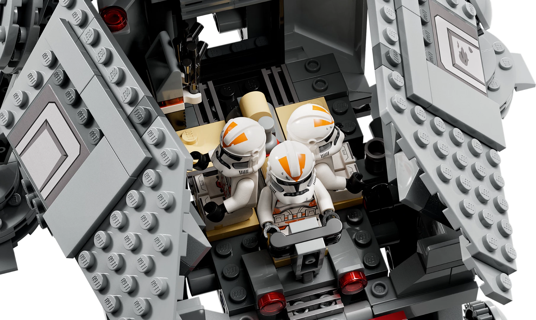 Set LEGO Star Wars AT-TE Walker 75337, 1082 copa, 9+