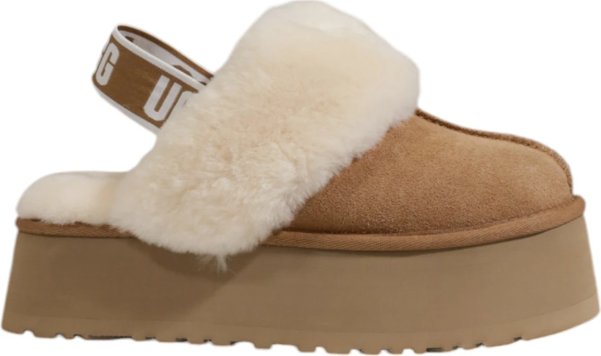 Papuqe për femra UGG Funkette 1113474, bezhë
