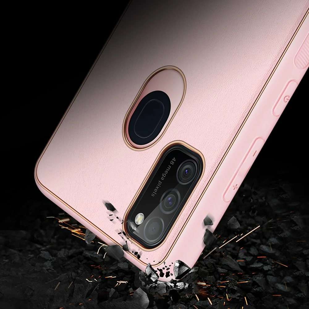 Mbështjellës Dux Ducis Yolo për Samsung Galaxy M30s, rozë
