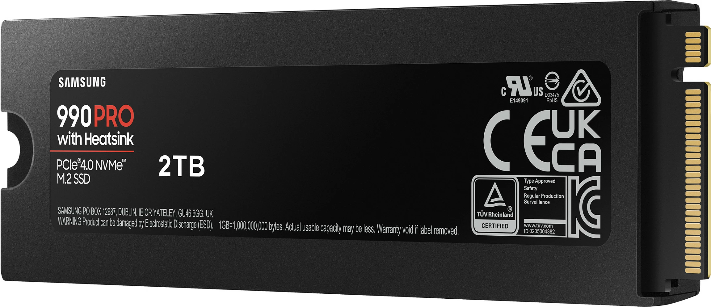 SSD Samsung MZ-V9P2T0, 2 TB, M.2, 7450 MB/s