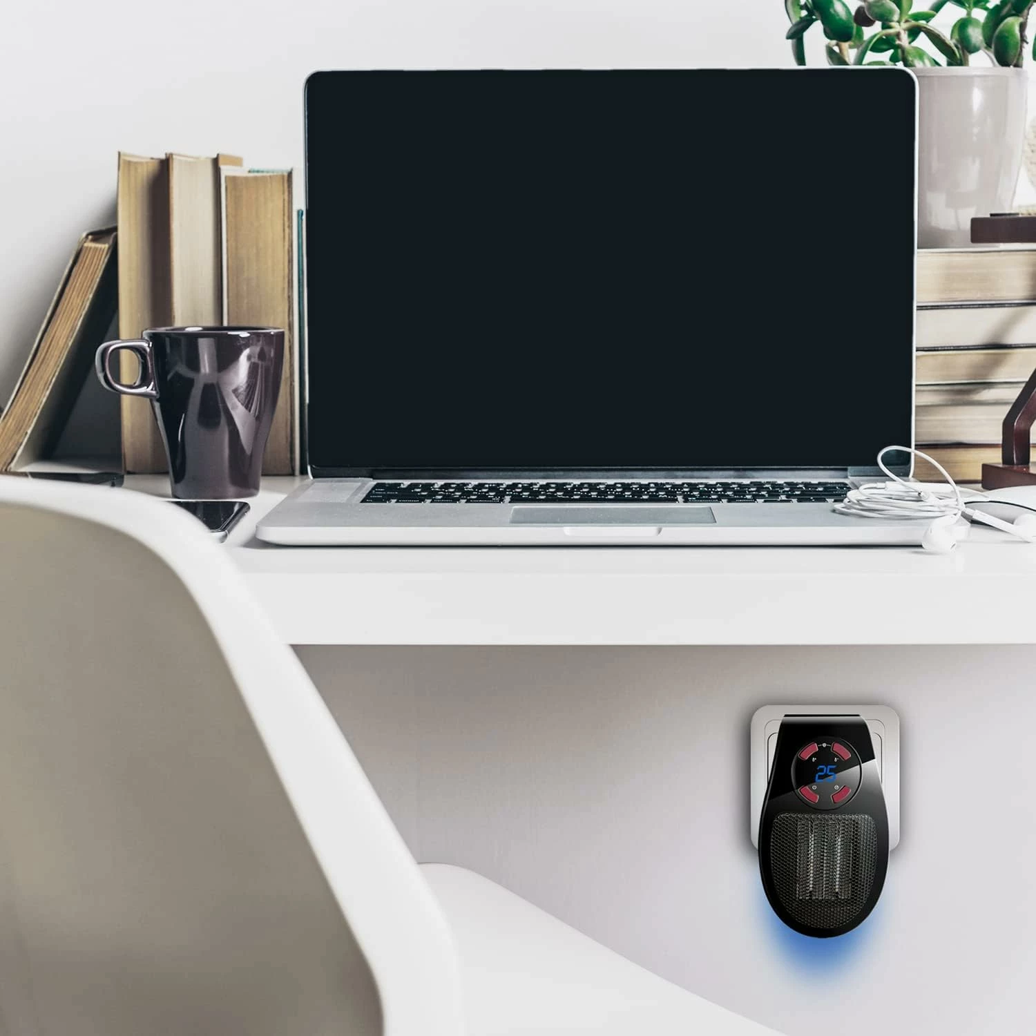Ngrohës portativ mini qeramik Taurus FH500 500W, i zi