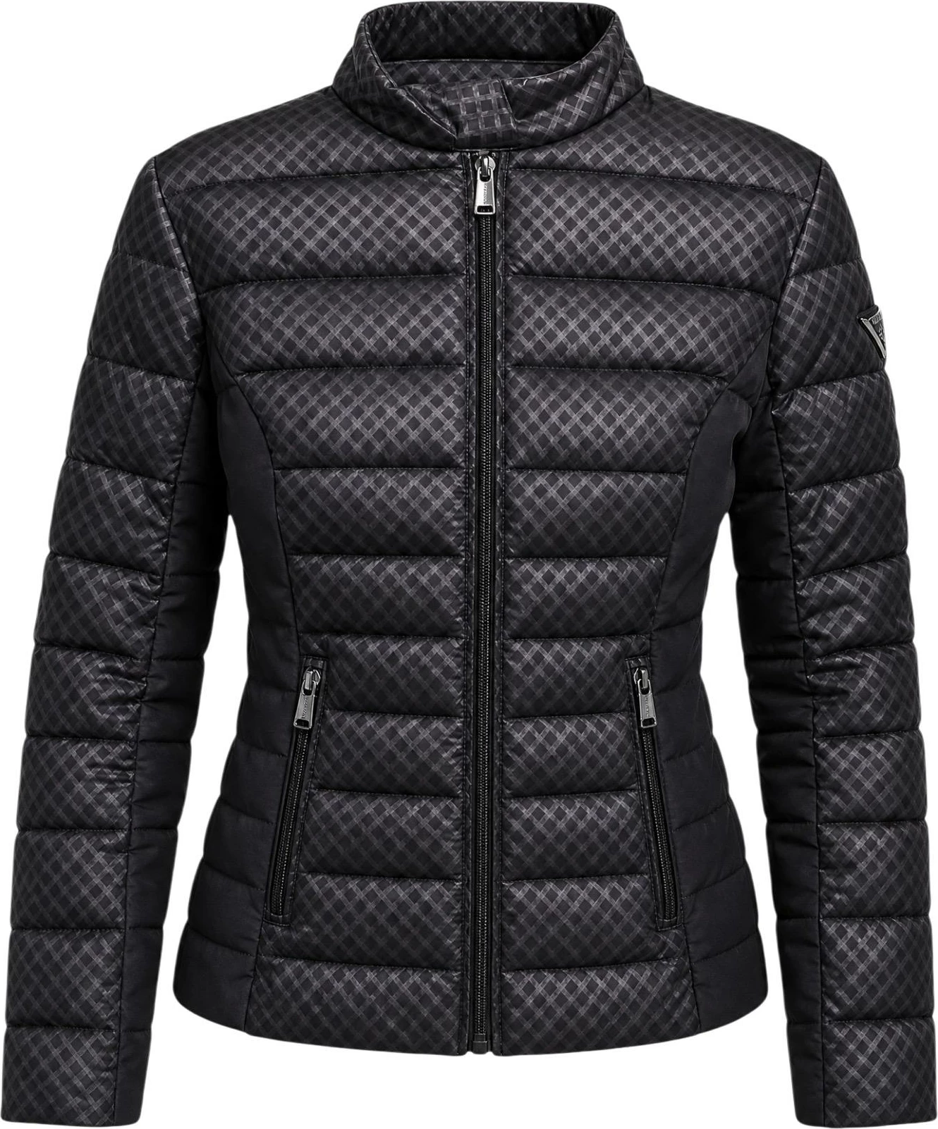 Jakne për femra Guess NEW VONA BLOCK EMBOS W6YL16 W2891, e zezë [Madhësia: XS]