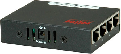 Switch ROLINE Gigabit Ethernet Pocket 4-Port, Full Duplex
