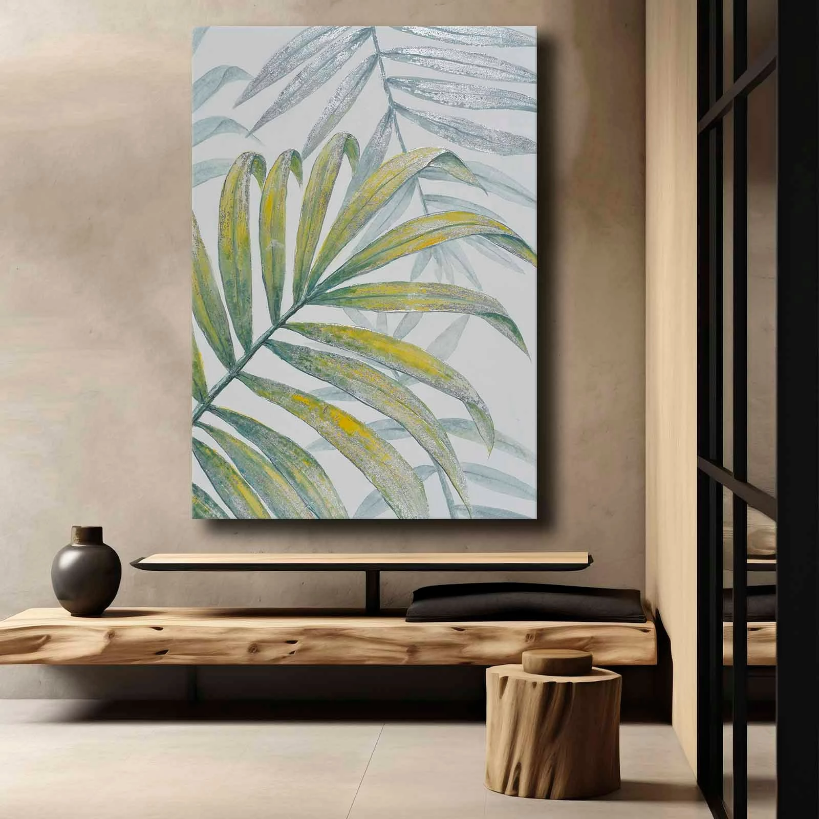 Pikturë dekorative në kanavacë Wallity, shumëngjyrëshe, 70x100cm