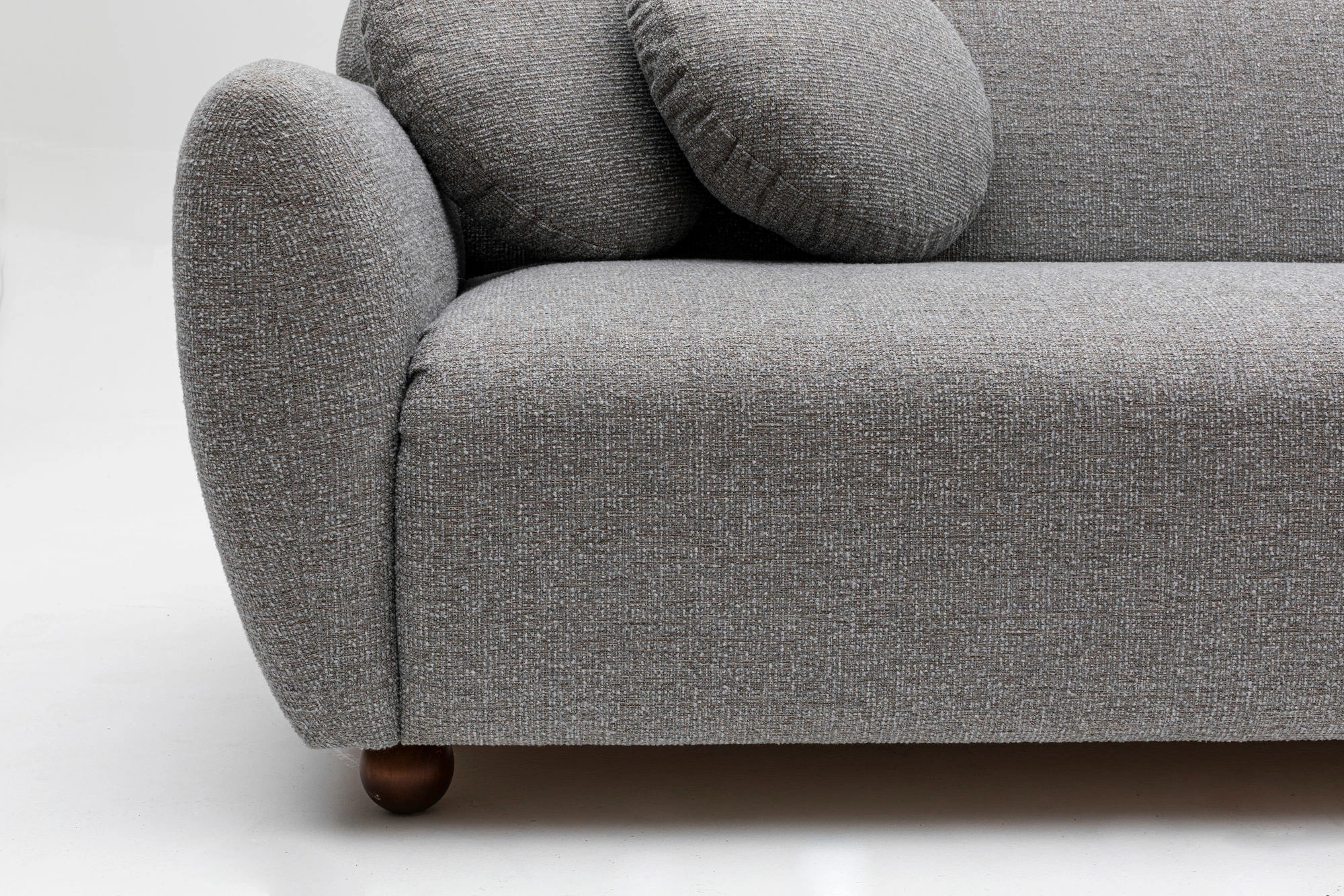 Këndare Eddy, ngjyrë gri e çelët, Atelier del Sofa
