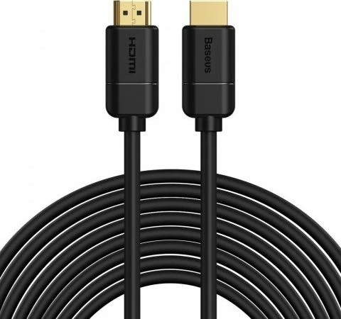 Kabllo HDMI Baseus BSU1579BLK 8m HDMI 2.0 4K@30Hz 18Gbps HDR/3D, e zezë