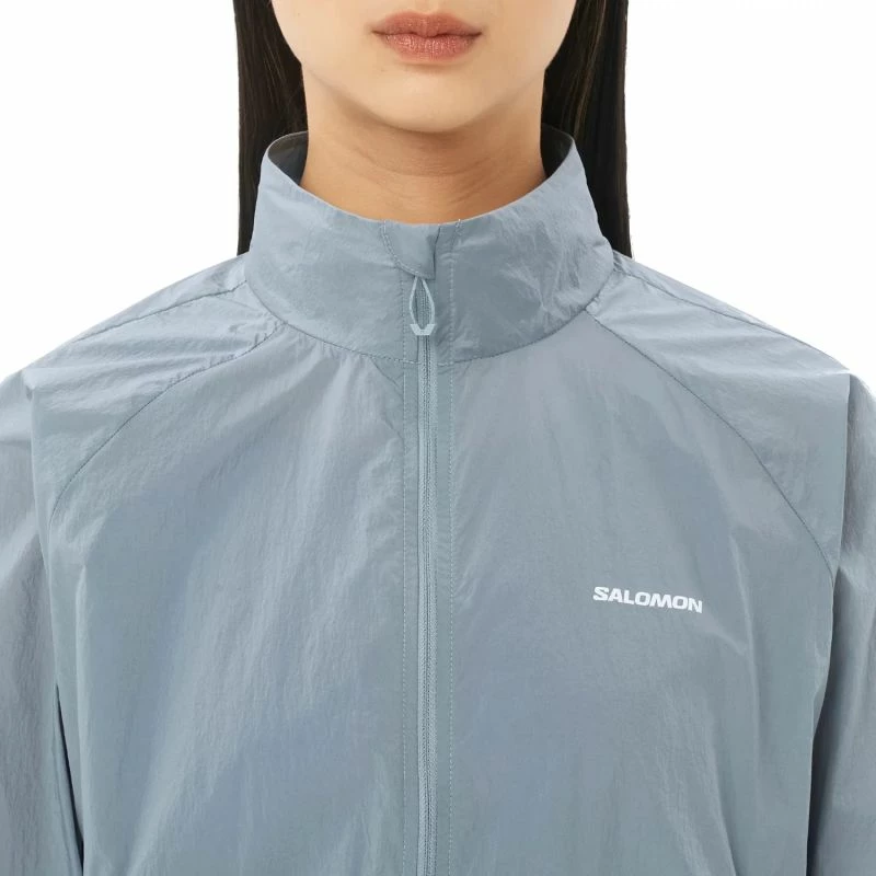 Jakne sportive femra Salomon SHKout FLY JKT W, e kaltër [Madhësia: M]