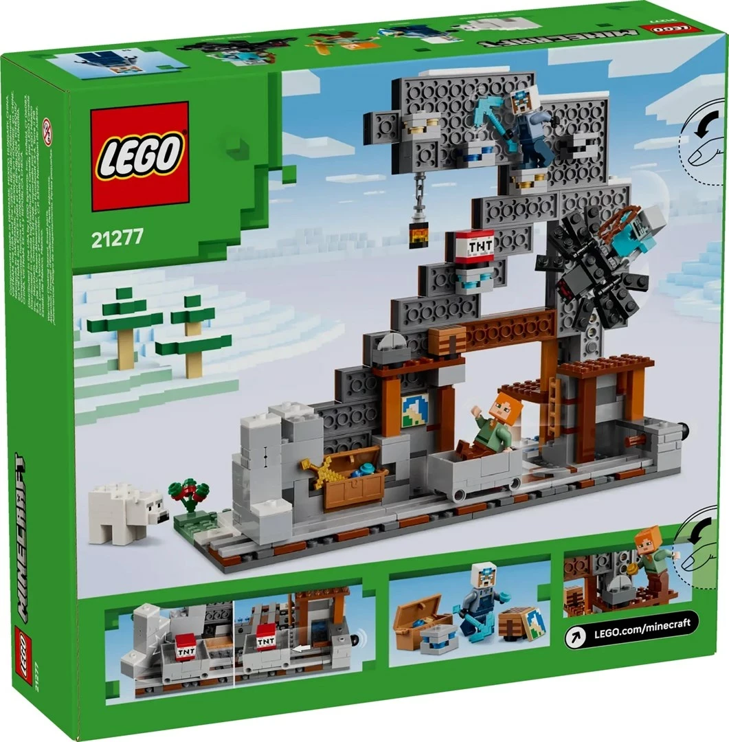 Set LEGO Minecraft 21277 The Pickaxe Mine, 530 pjesë