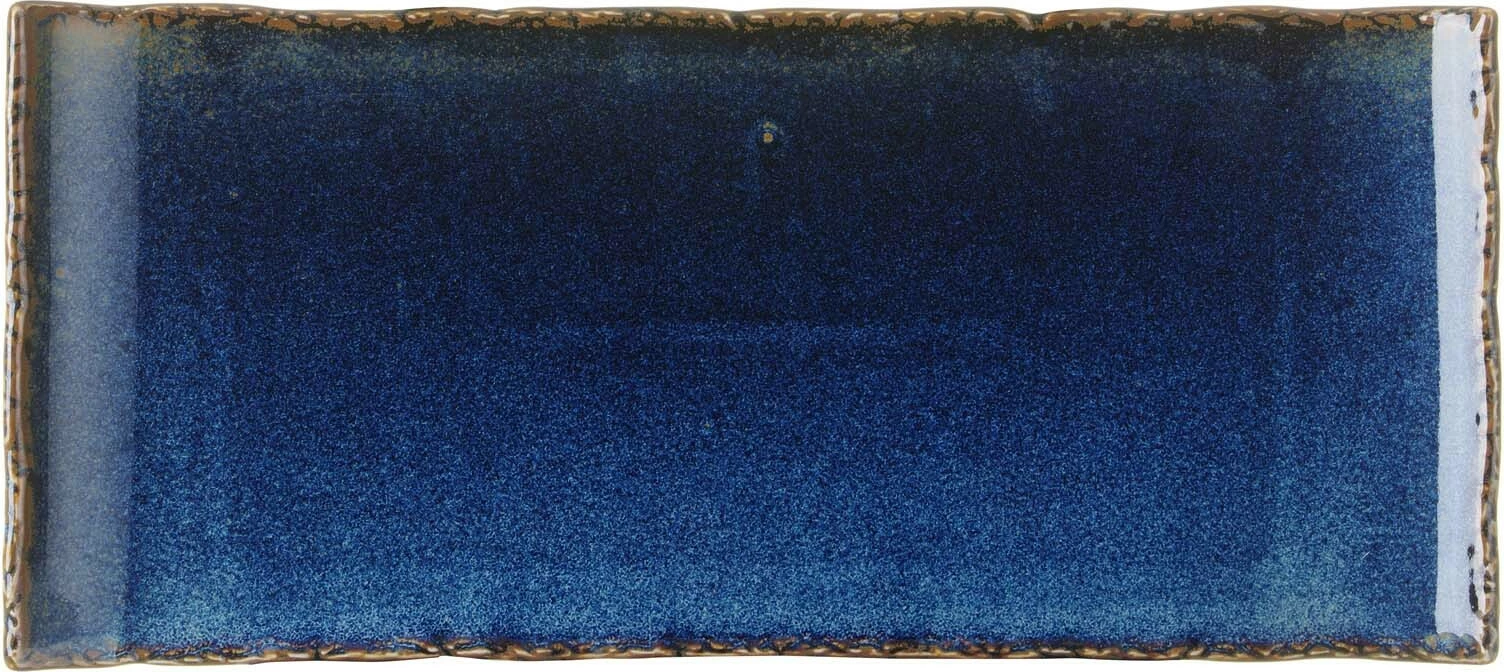 Pjatë drejtkëndore Fine Dine Eminence 260x115 mm, blu, set 3 copë