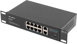 Switch PoE+ Lanberg RSFE-8P-2GE-120, i zi