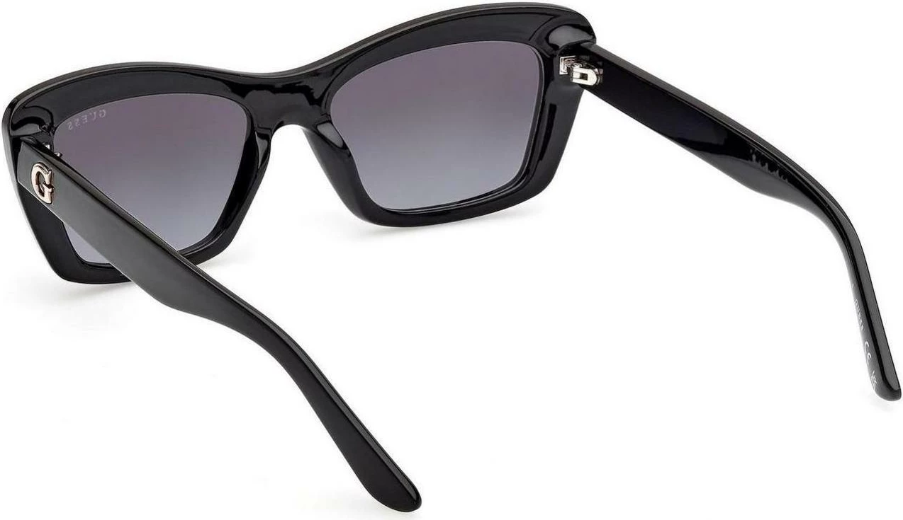 Syze dielli Guess GU00195 5201B për femra, të zeza [Madhësia: 52]