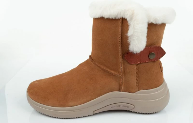 Çizme dimërore për femra Skechers, ngjyrë kafe