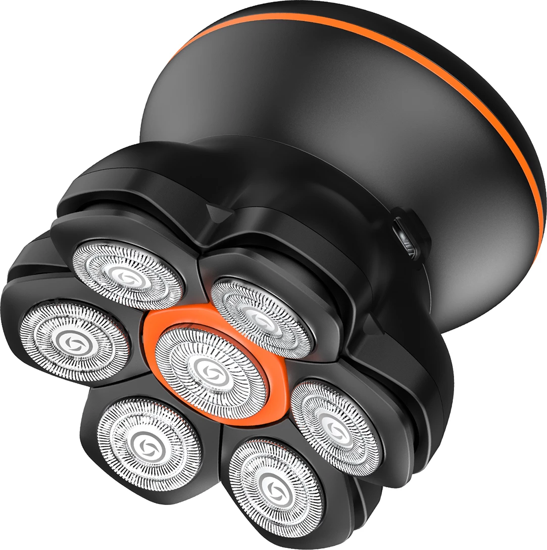 Makinë rroje MAXGROOM JK-1688, 7-koka, IPX6, USB-C, me display, e zezë, set me kabllo