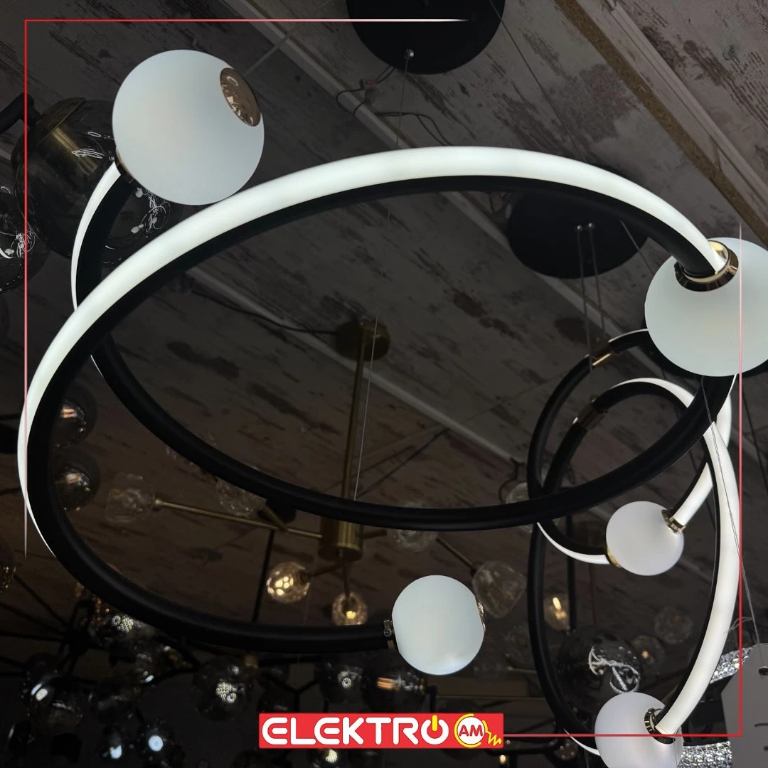 Abazhur LED i varur 8005-BK