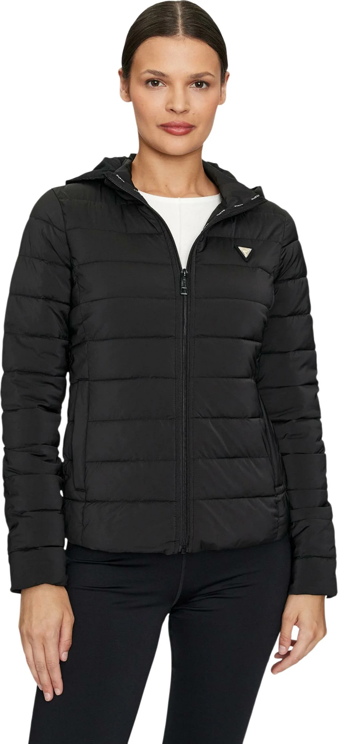 Jakne puffer për femra Guess Active DIANN V4YL04 WF3X0, të zeza [Madhësia: L]