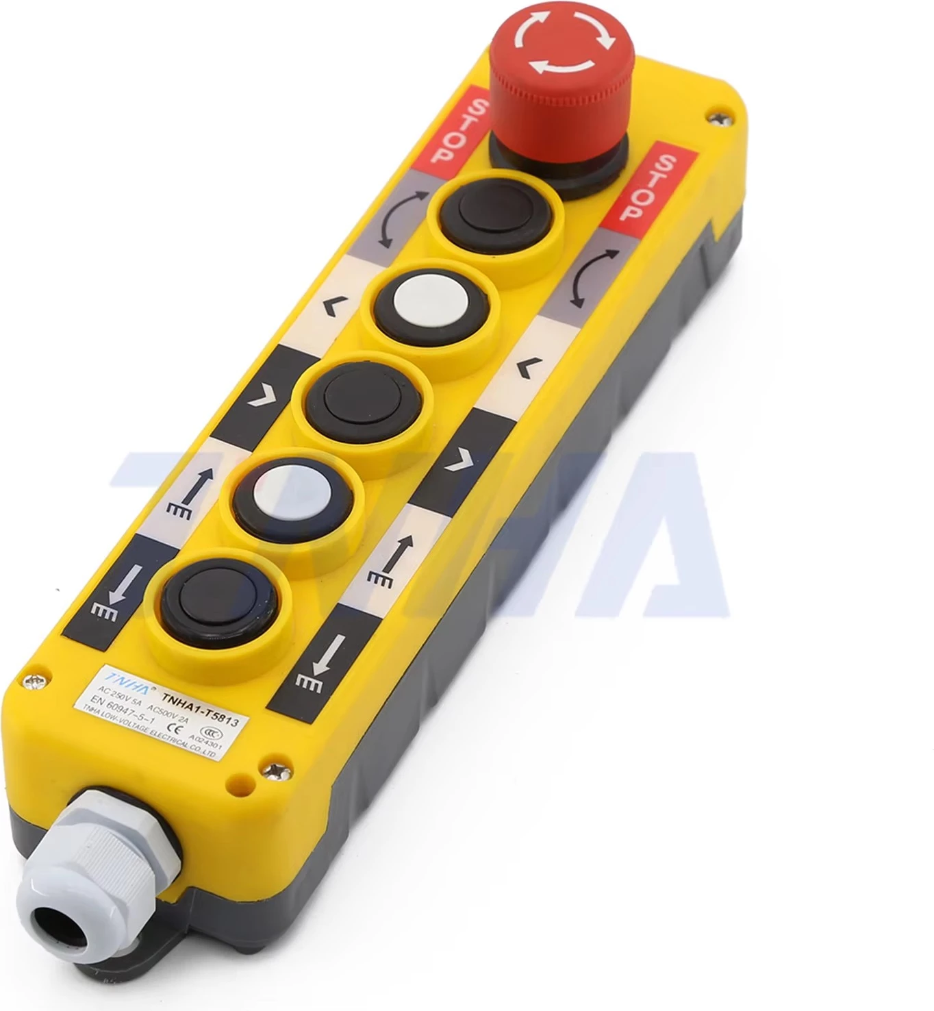 Taster me kuti kontrolli XDL 10-EPBSS6, 5 butona