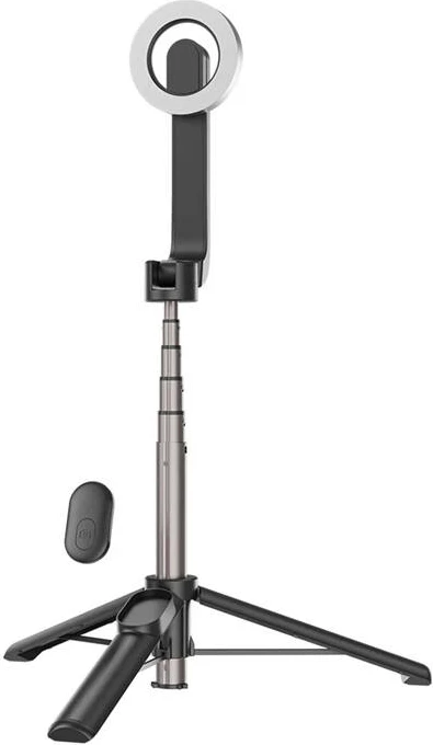 Selfie stick magnetik Telesin WS-22005 me tripod, Bluetooth, 69 cm