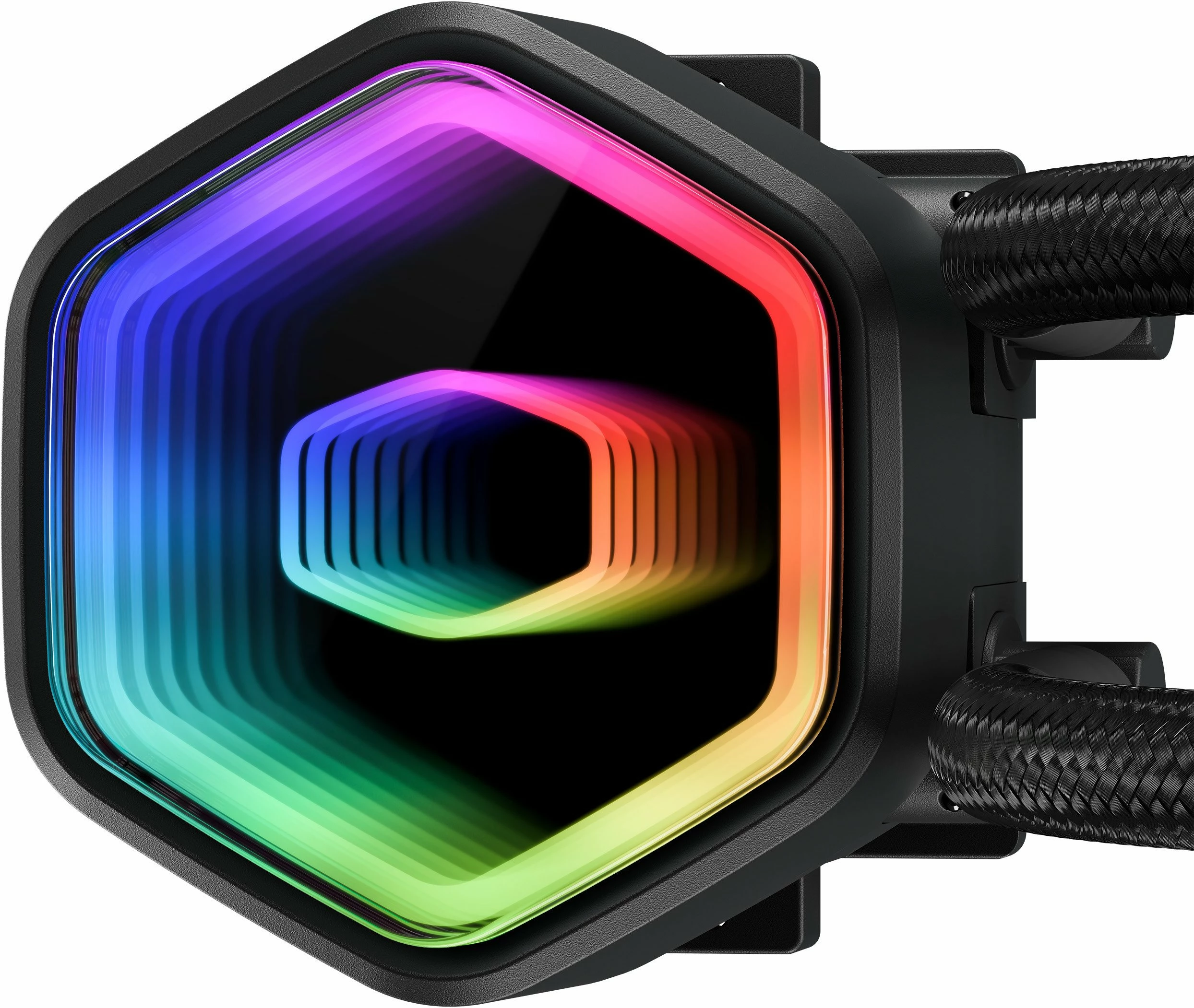 Ftohës me ujë Cooler Master MasterLiquid 240 Core II ARGB MLW-D24M-A18PA-R1, 240mm, 2x120mm, e zezë
