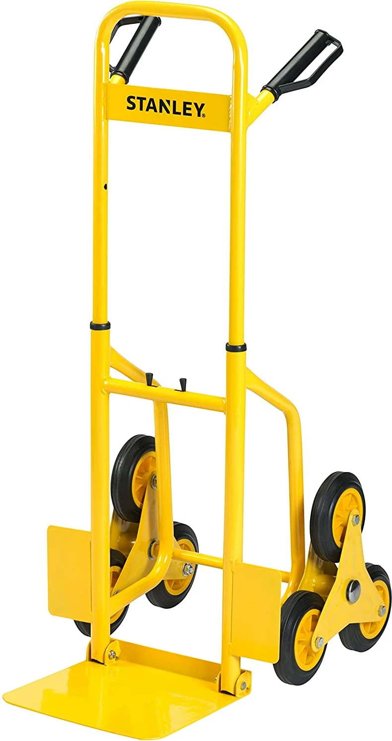 Karrocë transporti palosëse Stanley SXWTD-FT521 120 kg çelik, e verdhë