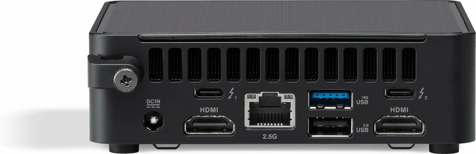Kompjuter mini Asus NUC 14 Pro Slim RNUC14RVKI300000I Intel Core 3 100U, DDR5 deri 96GB, 2x HDMI 2.1, 2x Thunderbolt 4, i zi