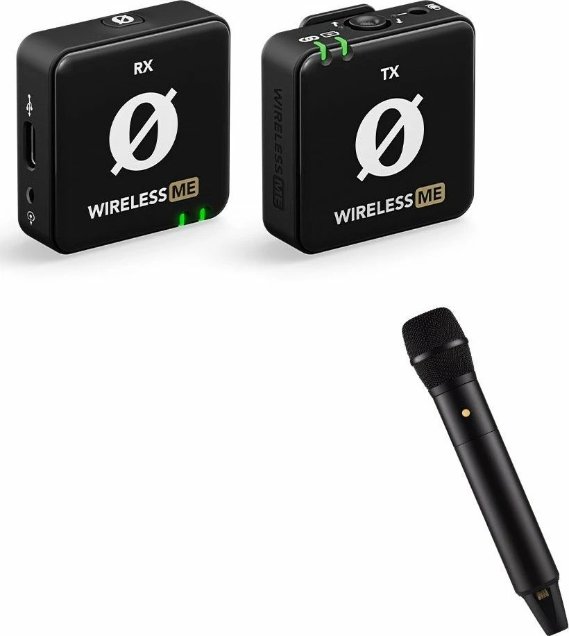 Mikrofon wireless Rode Wireless ME 2-kanal 2.4GHz, set TX+RX, i zi
