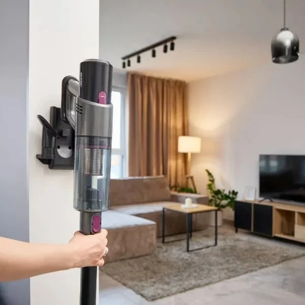 Fshesë pa kabllo MPM MOD-70, e zezë dhe vjollcë