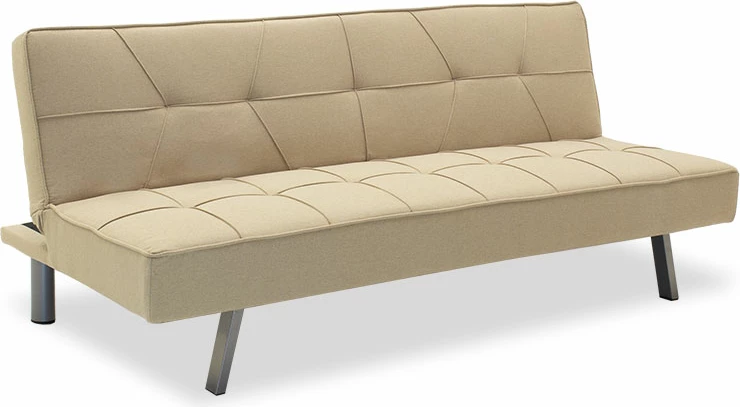 Divan 3 vendesh Travis, ngjyrë bezhë, 175x83x74cm