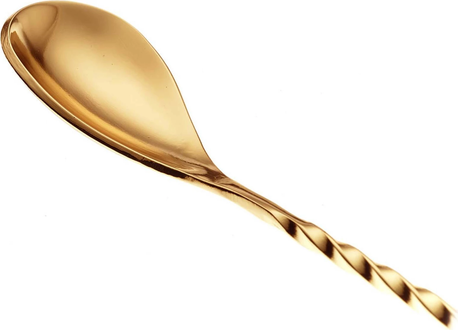 Lugë bari klasike, BarFly, 400 mm, e veshur me ar, ngjyrë ari