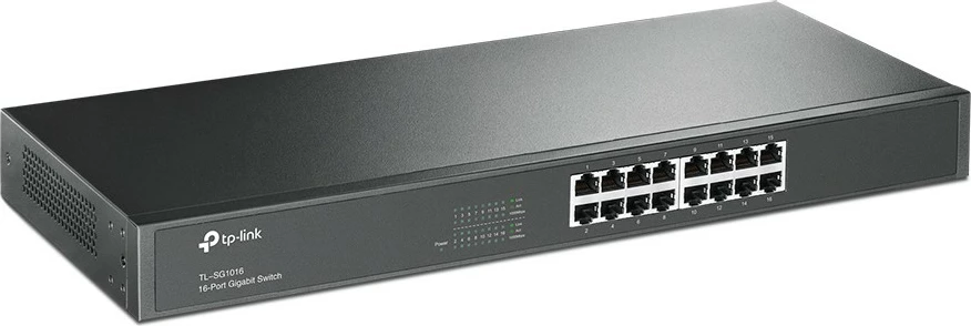 Switch TP-Link TL-SG1016, 16-Porta, Gigabit, Rackmount, i zi