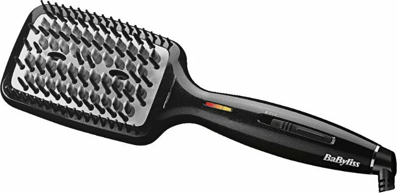 Brushë drejtimi flokësh BaByliss Liss Brush 3D HSB101E, jonizuese, 200°C, e zezë